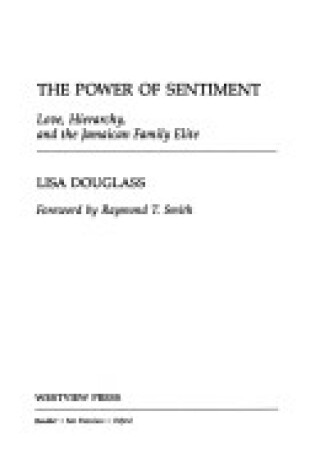 Cover of The Power Of Sentiment