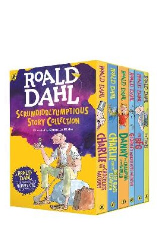 Cover of Roald Dahl's Scrumdiddlyumptious Story Collection