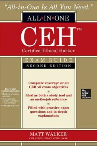 Cover of CEH Certified Ethical Hacker All-in-One Exam Guide, Second Edition