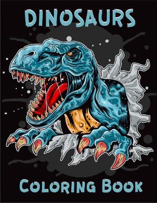 Book cover for Dinosaurs Coloring Book