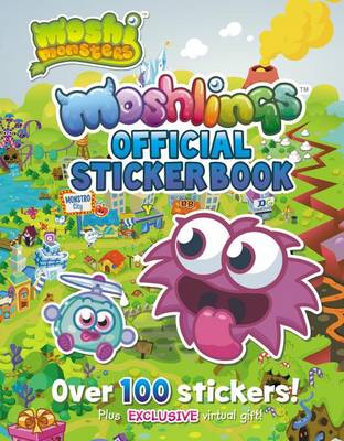 Book cover for Moshlings Official Sticker Book