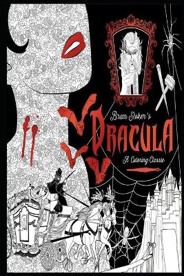 Book cover for Dracula Annotated book For Children