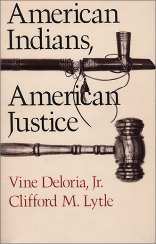 Book cover for American Indians, American Justice