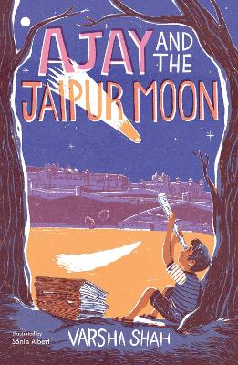 Book cover for Ajay and the Jaipur Moon