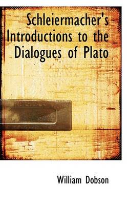 Book cover for Schleiermacher's Introductions to the Dialogues of Plato