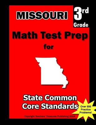 Book cover for Missouri 3rd Grade Math Test Prep