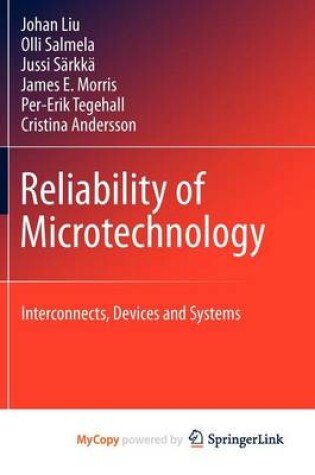 Cover of Reliability of Microtechnology