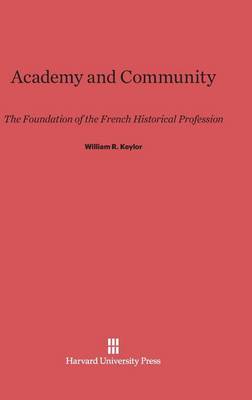 Book cover for Academy and Community