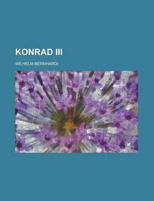 Book cover for Konrad III