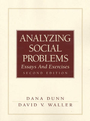 Book cover for Analyzing Social Problems