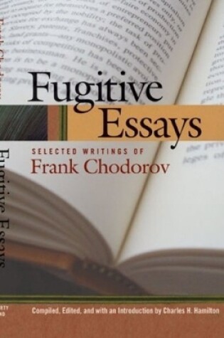 Cover of Fugitive Essays