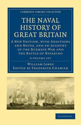 Book cover for The Naval History of Great Britain 6 Volume Set
