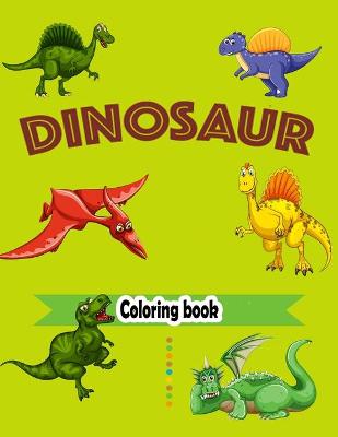 Book cover for Dinosaur Coloring book