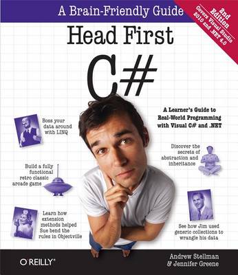 Book cover for Head First C#