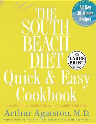 Book cover for The South Beach Diet Quick and Easy Cookbook