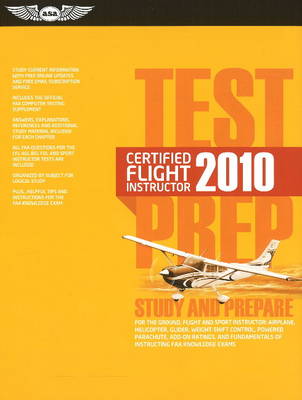 Cover of Certified Flight Instructor Test Prep 2010