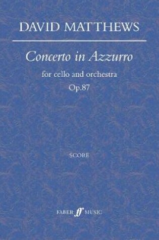 Cover of Concerto in Azzurro