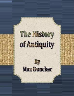 Book cover for The History of Antiquity: Volume III