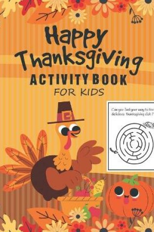 Cover of Happy Thanksgiving Activity book