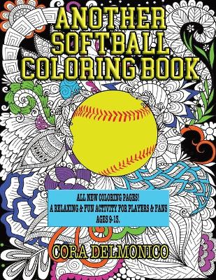 Book cover for Another Softball Coloring Book