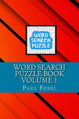 Book cover for Word Search Puzzle Book Volume 1