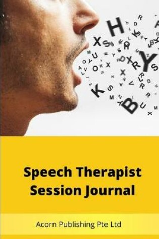 Cover of Speech Therapist Session Journal
