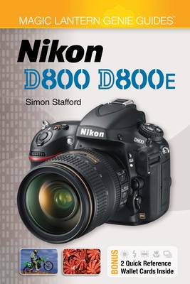 Book cover for Magic Lantern Genie Guides®: Nikon D800 & D800E