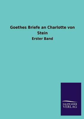 Book cover for Goethes Briefe an Charlotte Von Stein