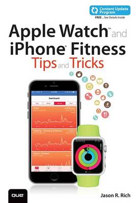 Book cover for Apple Watch and iPhone Fitness Tips and Tricks (Includes Content Update Program)