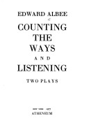 Book cover for Counting the Ways and Listening