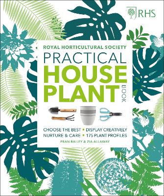 Book cover for RHS Practical House Plant Book