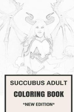 Cover of Succubus Adult Coloring Book
