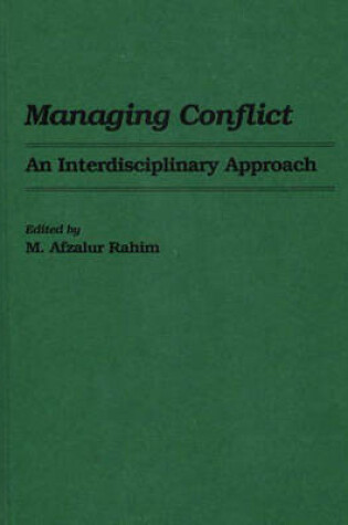 Cover of Managing Conflict