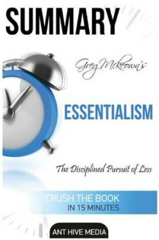 Cover of Summary Greg McKeown's Essentialism