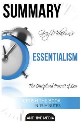 Book cover for Summary Greg McKeown's Essentialism