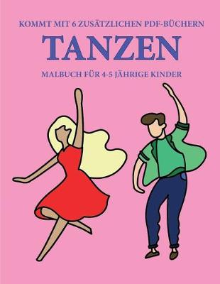 Book cover for Malbuch für 4-5 jährige Kinder (Tanzen)