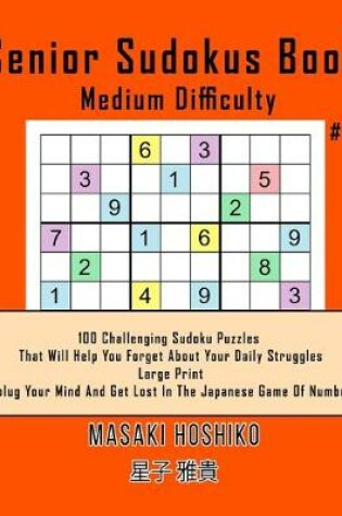 Cover of Senior Sudokus Book Medium Difficulty #3