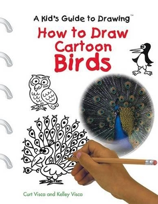 Book cover for How to Draw Cartoon Birds