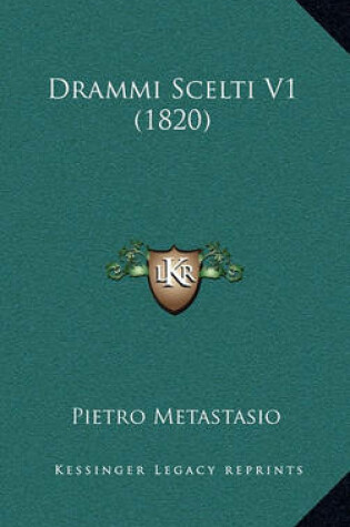Cover of Drammi Scelti V1 (1820)
