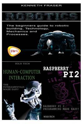 Book cover for Robotics + Human-Computer Interaction + Raspberry Pi 2