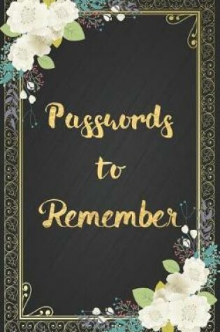 Cover of Passwords to Remember