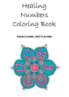 Book cover for Healing Numbers Coloring Book