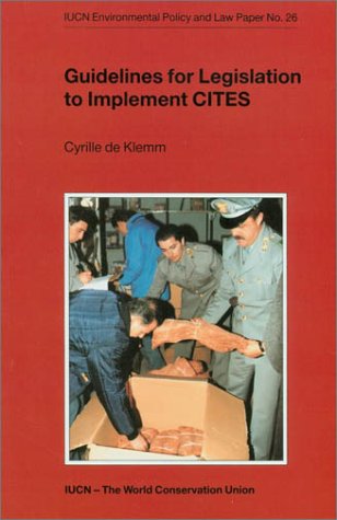 Book cover for Guidelines for Legislation to Implement Cites