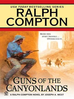 Book cover for Ralph Compton Guns of the Canyonlands