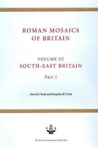 Cover of Roman Mosaics of Britain Volume III