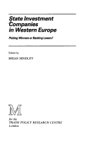 Book cover for State Investment Companies in Western Europe