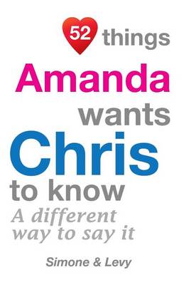Cover of 52 Things Amanda Wants Chris To Know