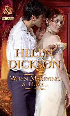 Book cover for When Marrying A Duke...