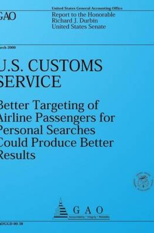 Cover of U.S. Customs Service