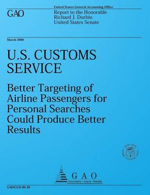 Book cover for U.S. Customs Service